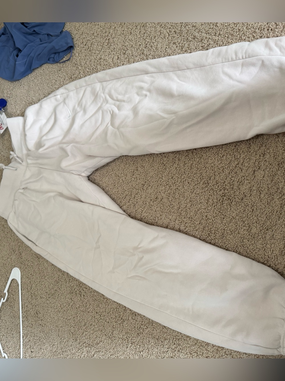 Nike women’s Pheonix Cream Drawstring Joggers